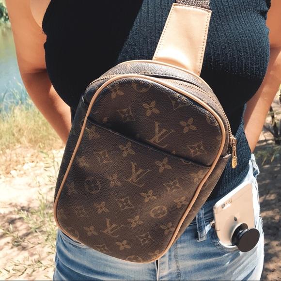 Louis Vuitton Pochette Gange Bag Monogram Canvas
