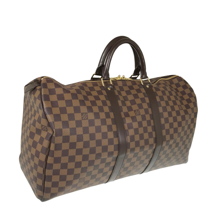 LOUIS VUITTON damier keepall50 Boston bag