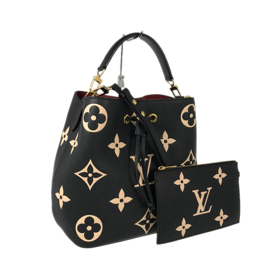 LOUIS VUITTON Bicolor Monogram Empreinte Neo Noe MM M45497 Hand bag