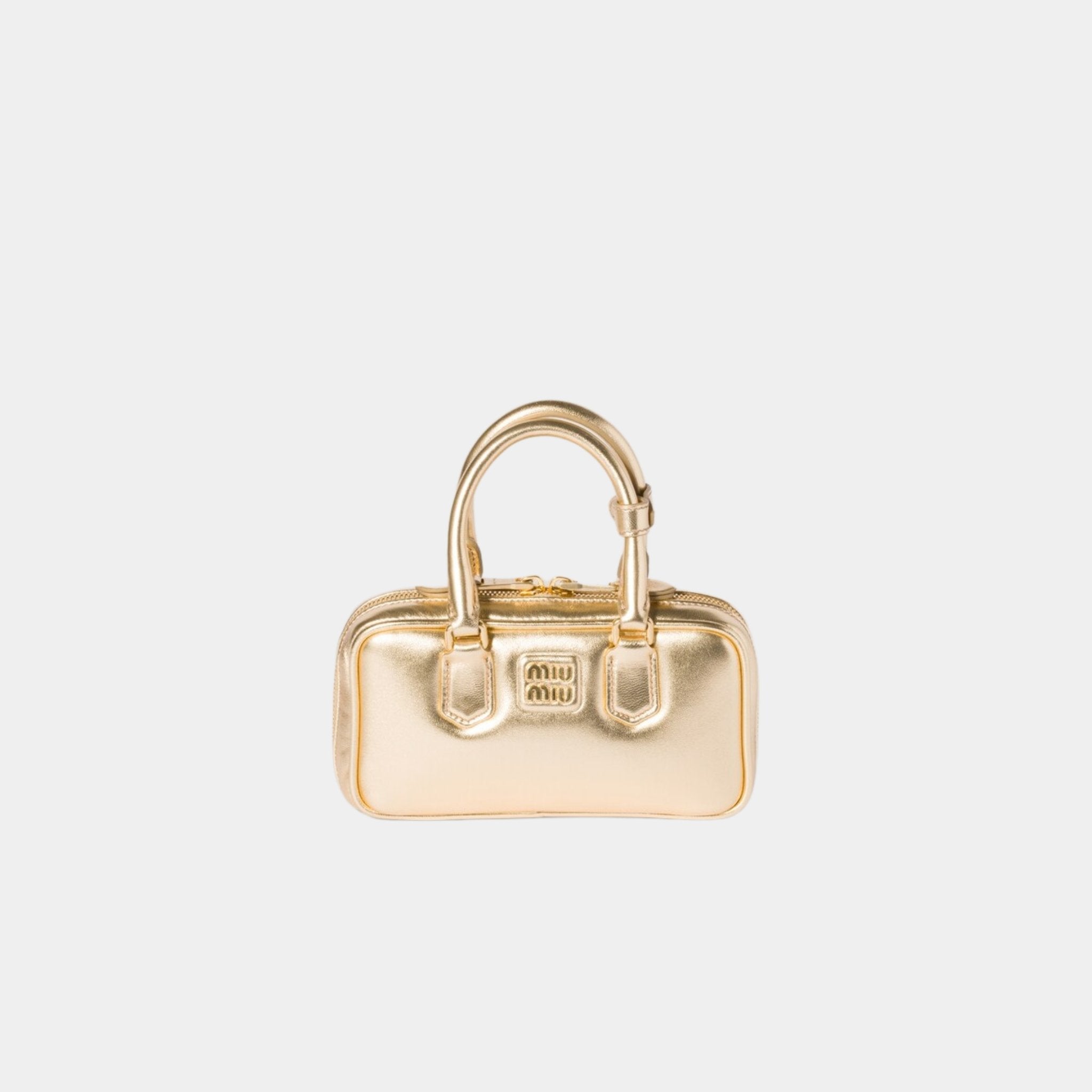 Arcadie Laminated Nappa Leather Mini Bag
