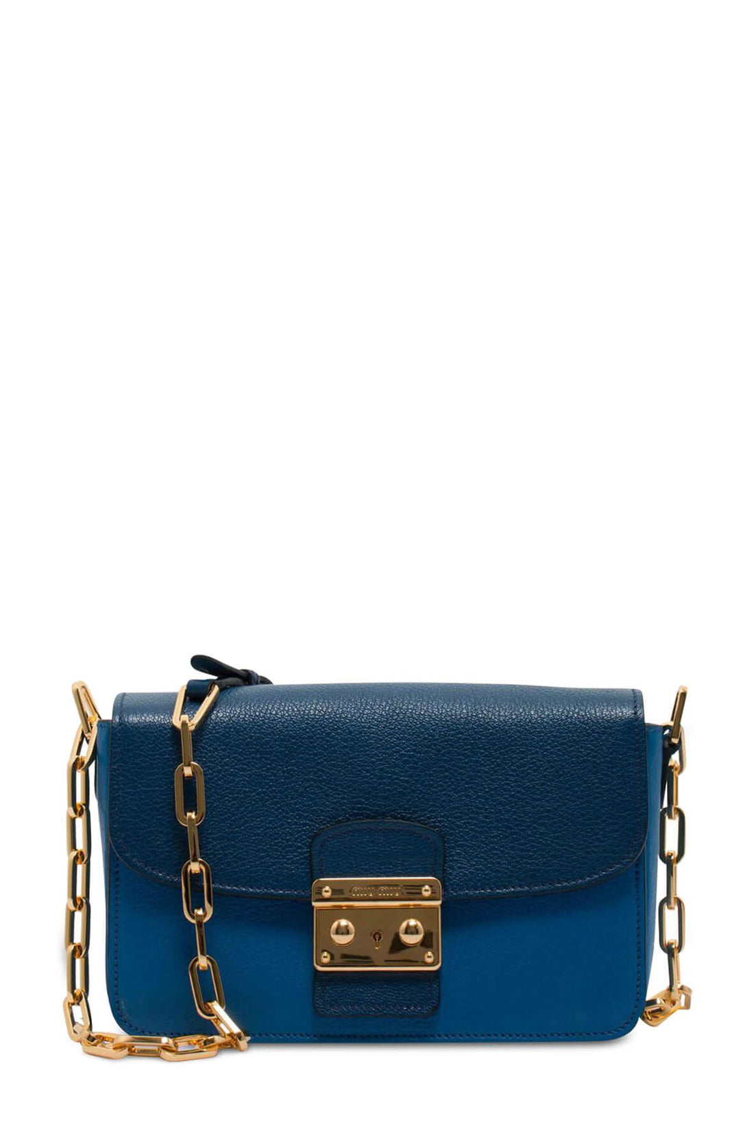 Madras Bicolor Crossbody Bag Aviazione Blue