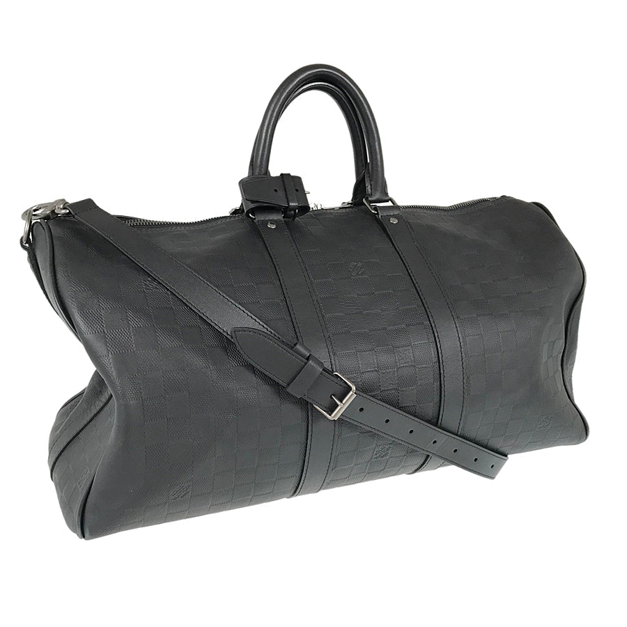 LOUIS VUITTON Damier Amphini Keepall Bandouliere 45 N41145 Boston bag