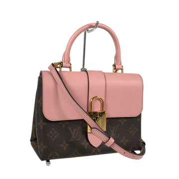 LOUIS VUITTON Monogram Rocky BB M44080 Hand bag