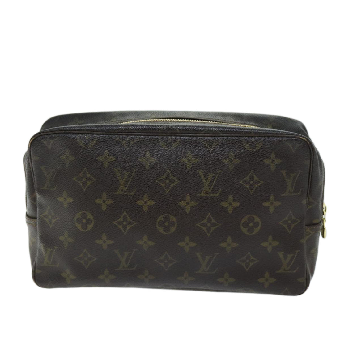 LOUIS VUITTON Monogram Trousse Toilette 28 Clutch Bag M47522 LV Auth mr162