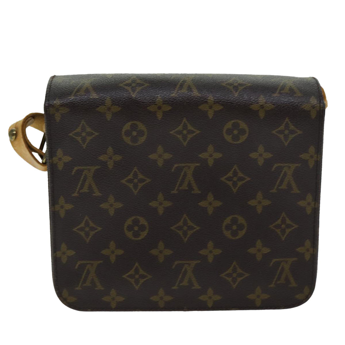 LOUIS VUITTON Monogram Cartouchiere MM Shoulder Bag M51253 LV Auth mr190