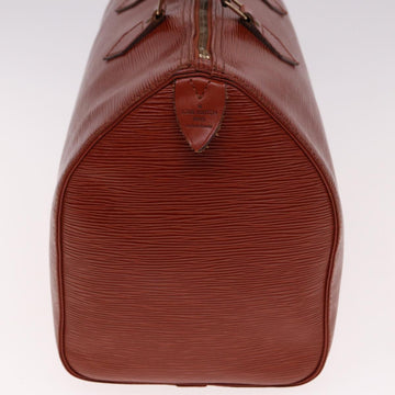 LOUIS VUITTON Epi Speedy 35 Hand Bag Brown Kenya M42993 LV Auth mr246