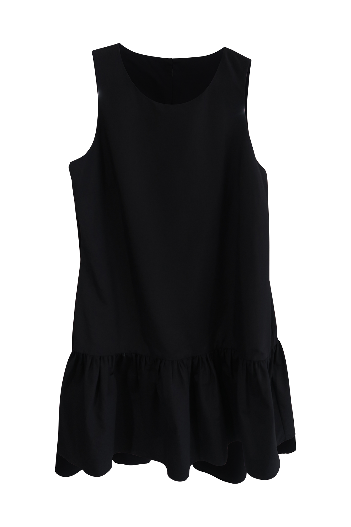 Black Sleeveless Charleston Dress