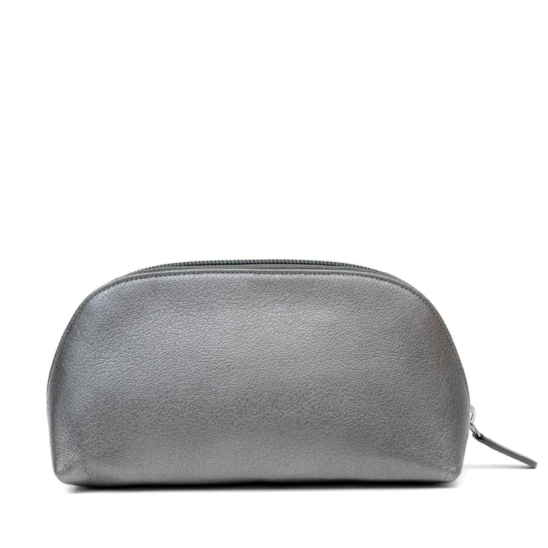 Chanel Slate Grey Camellia Pouch