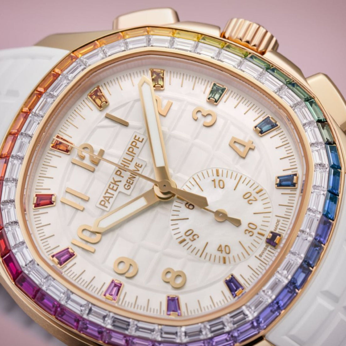 Aquanaut Luce Rainbow Chronograph 7968/300R-001