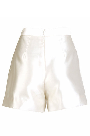 Hawthorn Shorts White