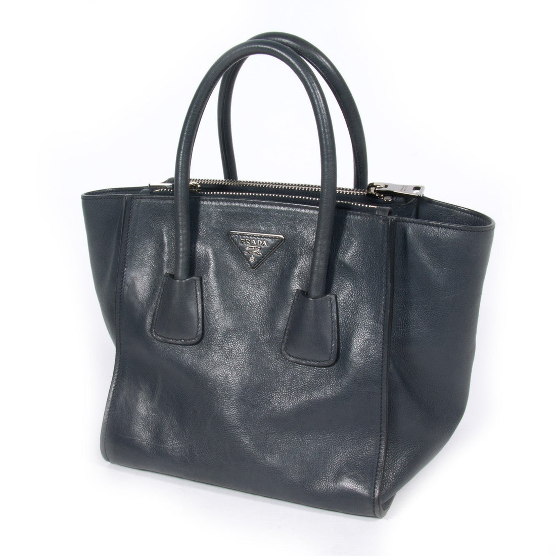 Prada Glace Calf Twin Tote