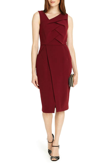 Mara Pleat Front Dress