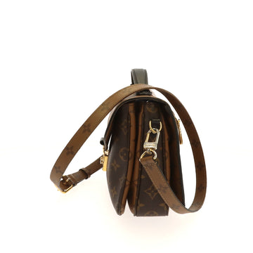 LOUIS VUITTON Metis Crossbody Bag in Brown Canvas