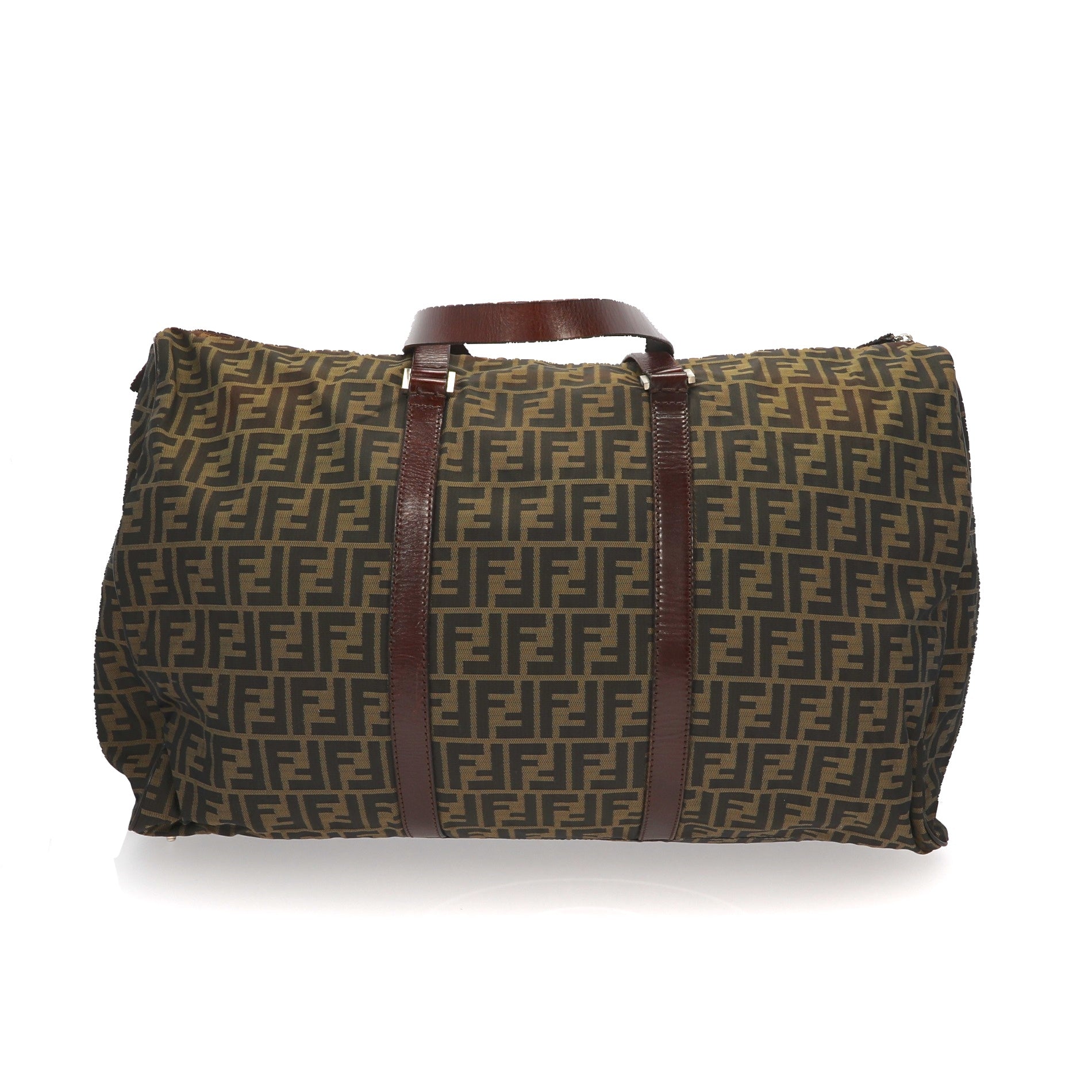 FENDI Travel bag in Brown Fabric