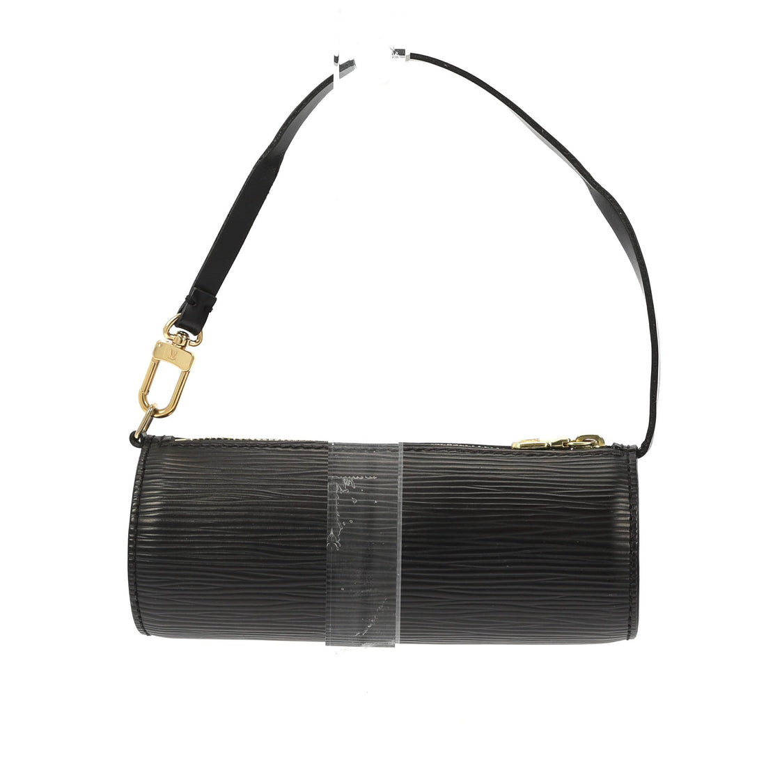 LOUIS VUITTON mini Papillon pochette in black Epi leather