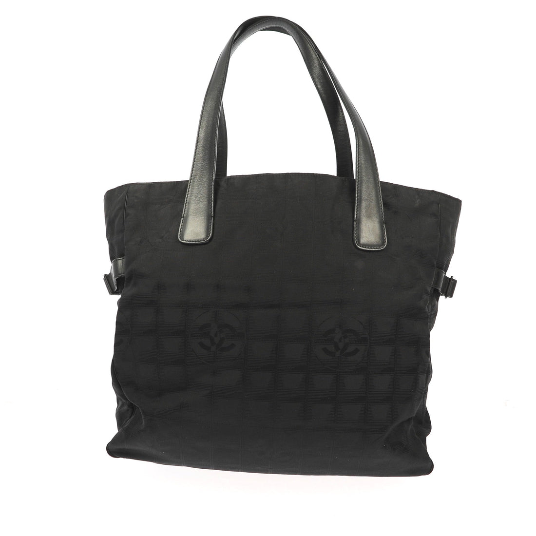 CHANEL Shoulder Bag in Black Fabric