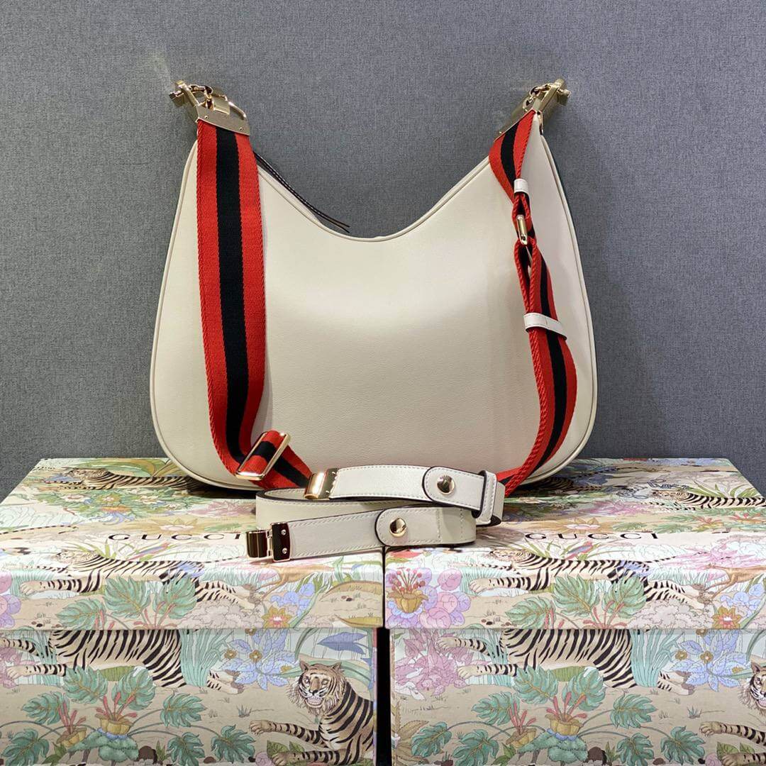 Gucci Attache small shoulder bag White leather