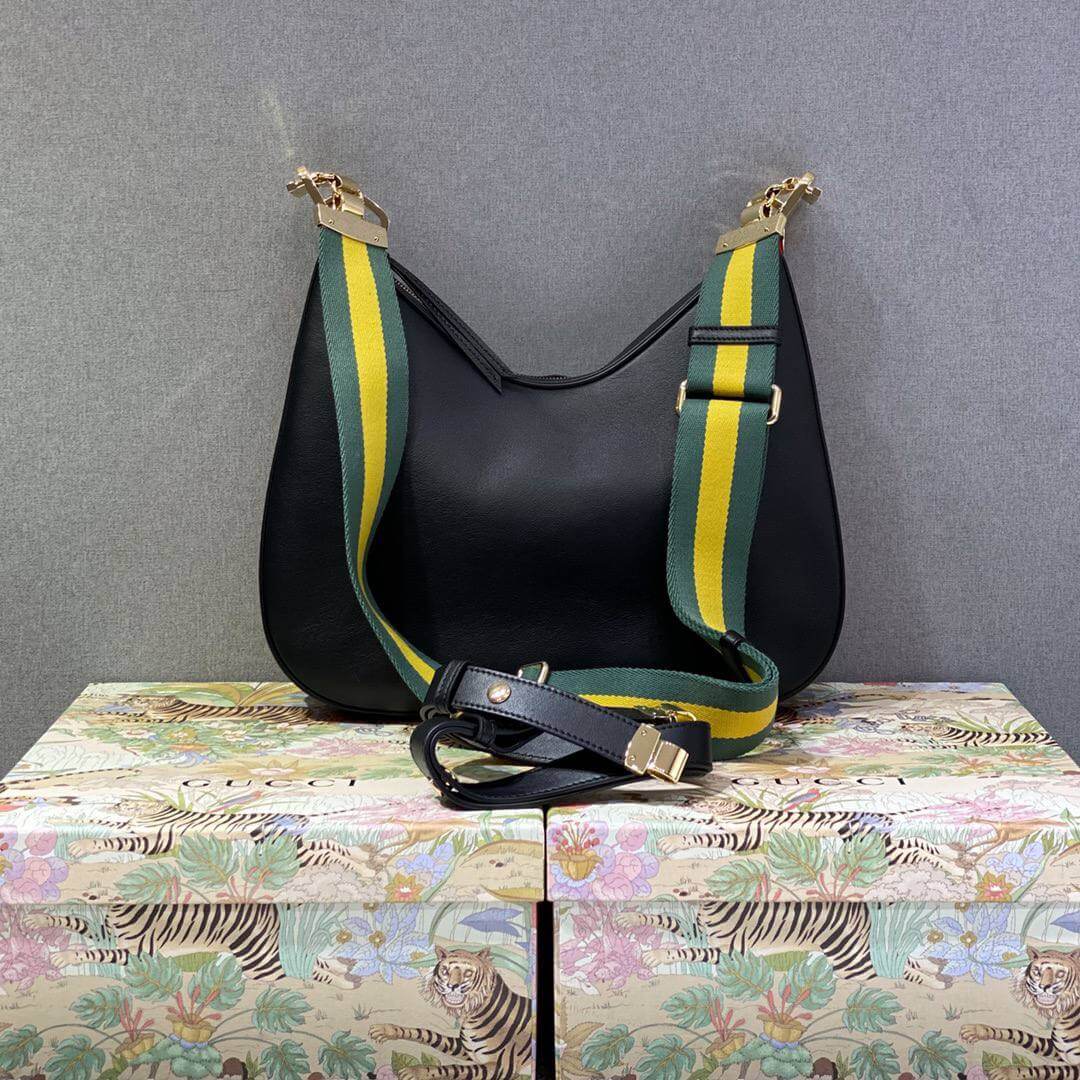 Gucci Attache small shoulder bag Black leather