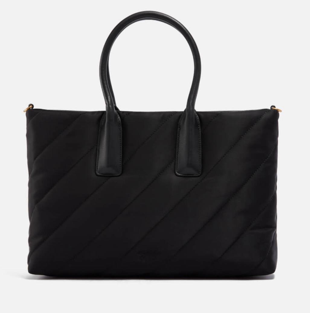 Original Pinko Maxi Puff Qualitied Shell Tote Bag