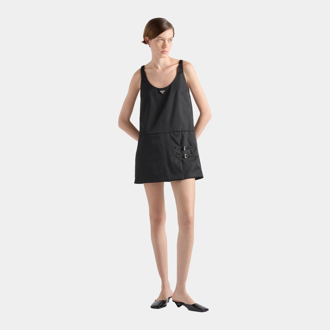 A-line Sleeveless Re-Nylon Dress
