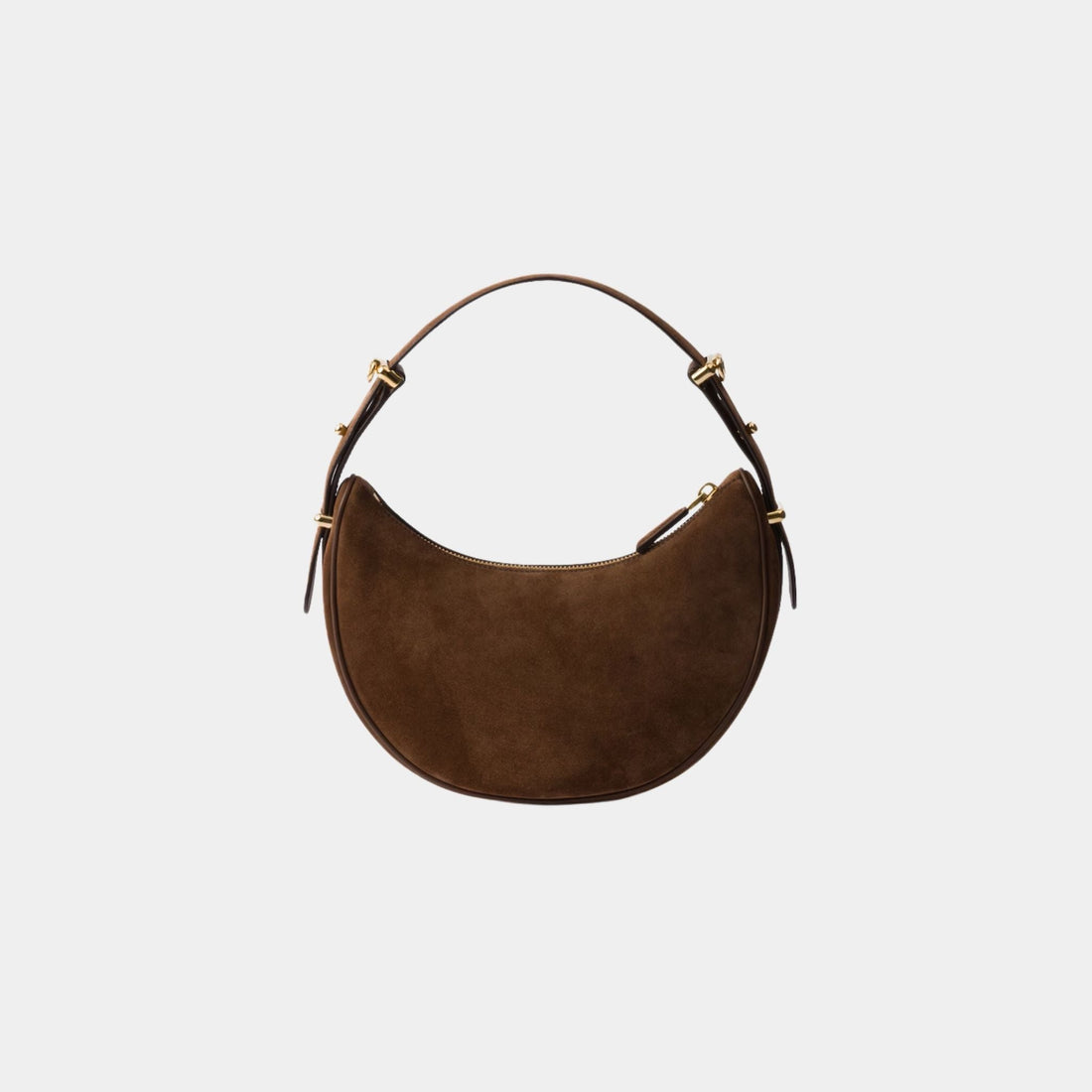 Arque Suede Shoulder Bag