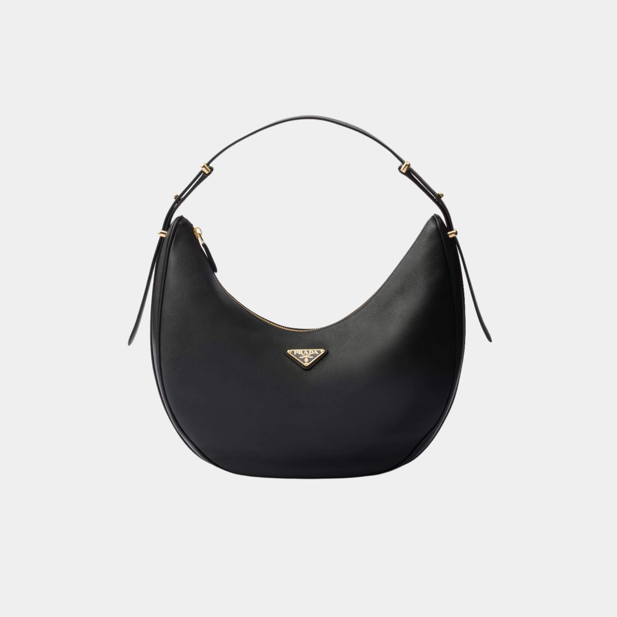 Large Calfskin Leather Shoulder Bag