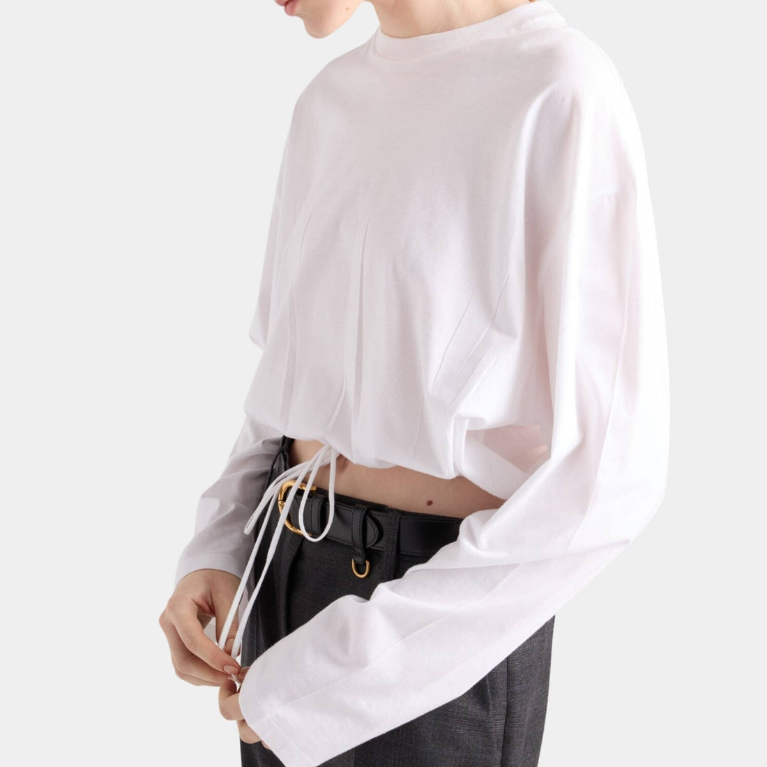 Long-sleeved Jersey T-shirt