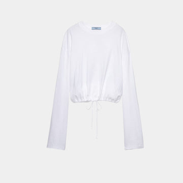 Long-sleeved Jersey T-shirt