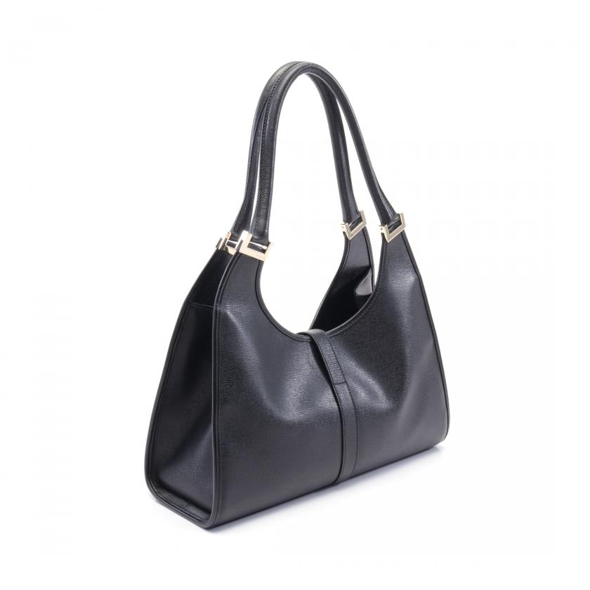 Gucci Jackie Handbag Leather Black