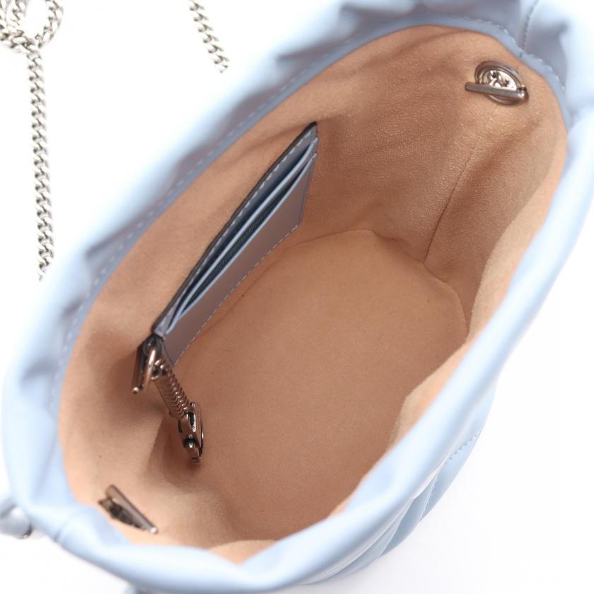 Gucci GG Marmont Mini Bucket Bag Chain Shoulder Bag 880611