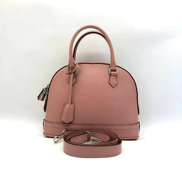 Louis Vuitton Alma Bag Rose Pink Small HandBag with Shoulder Strap