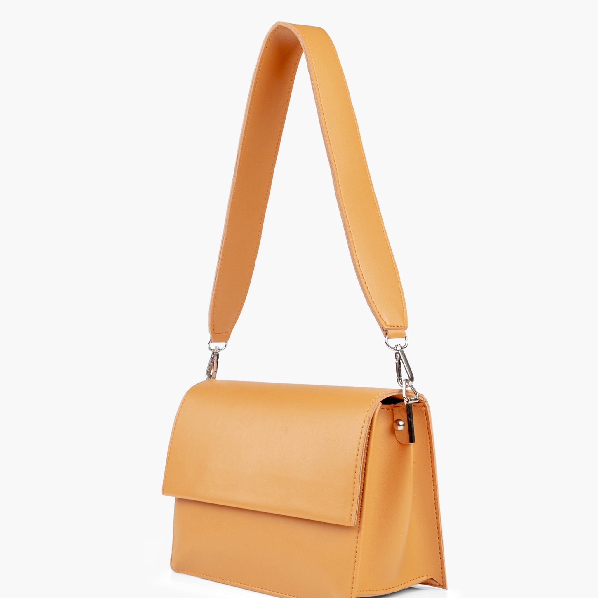 Mustard mini cross-body bag