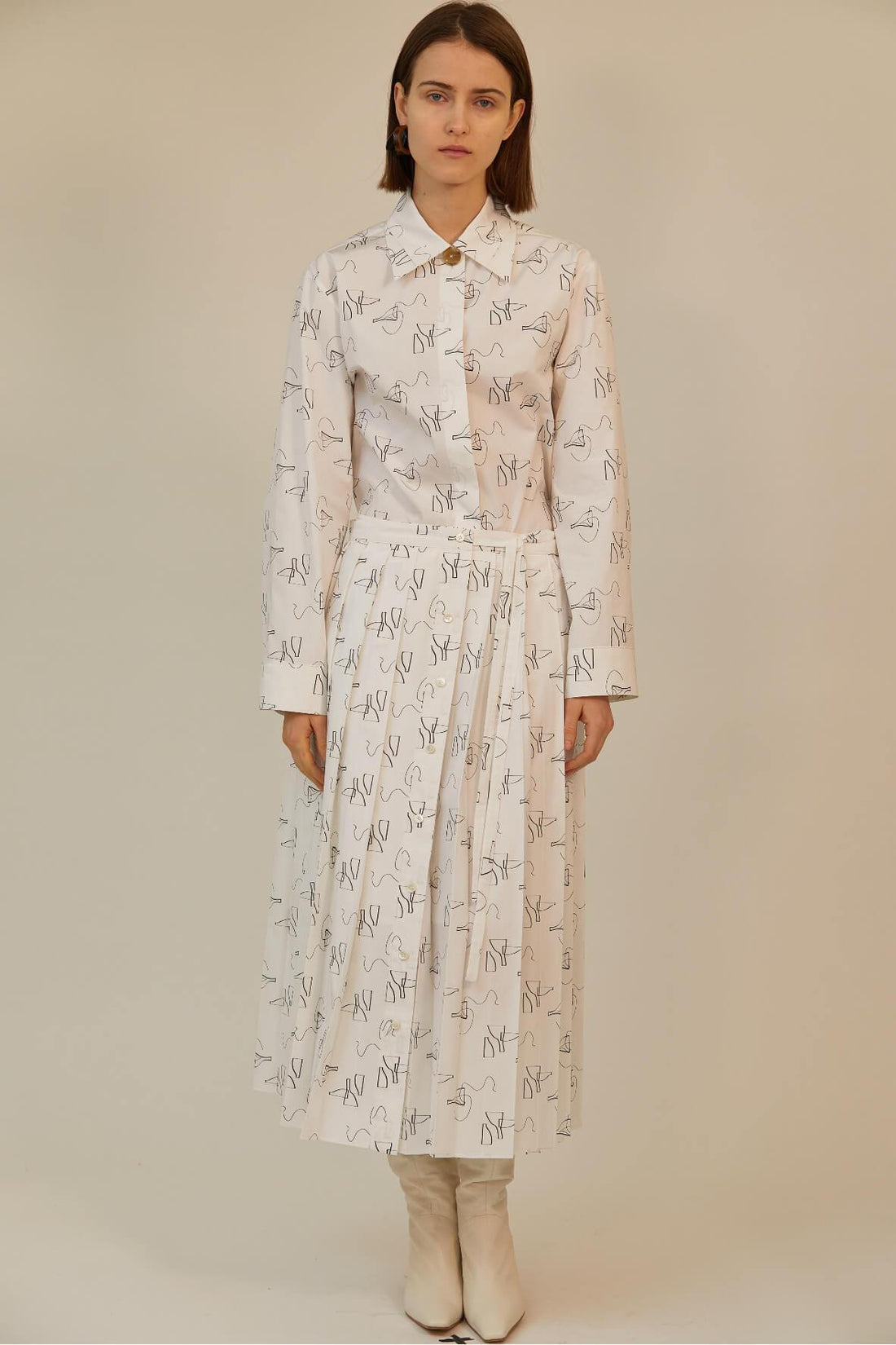 Abstract Printed Shirt