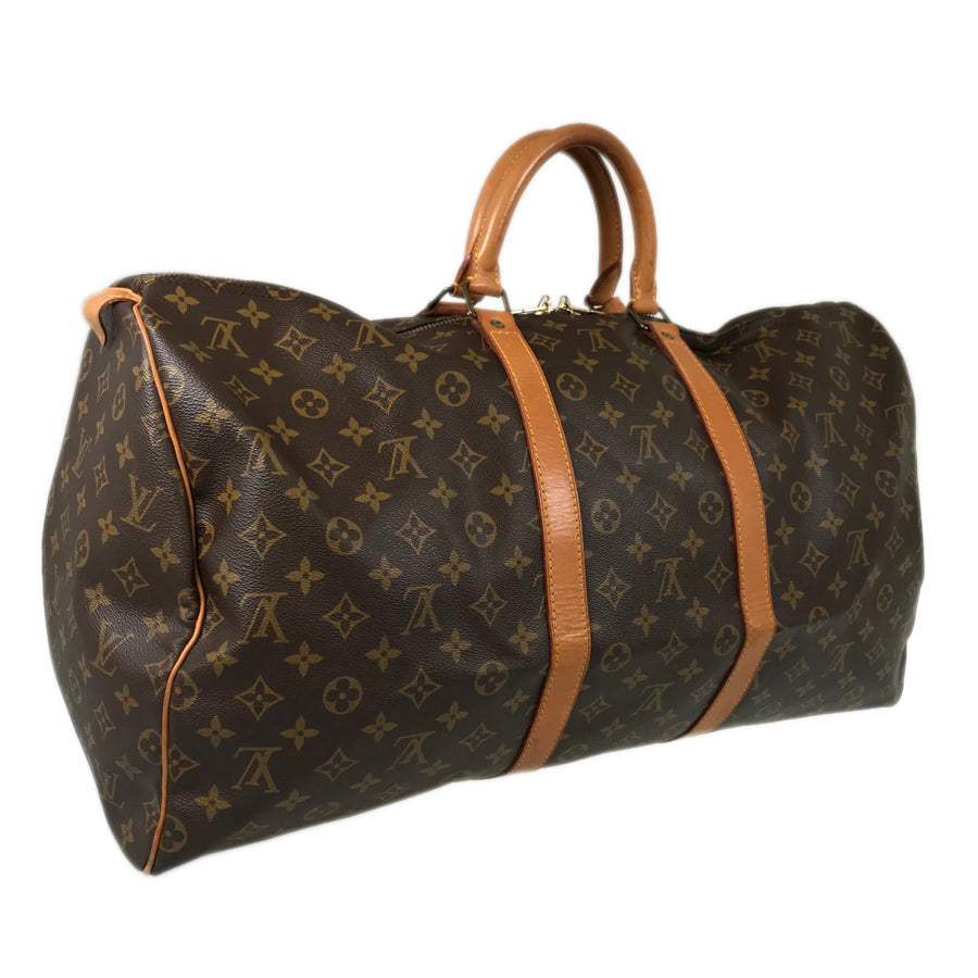 LOUIS VUITTON Monogram Keepall 55 M41424 Boston bag