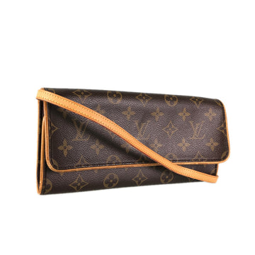 LOUIS VUITTON Monogram Pochette Twin GM M51852 Shoulder bag