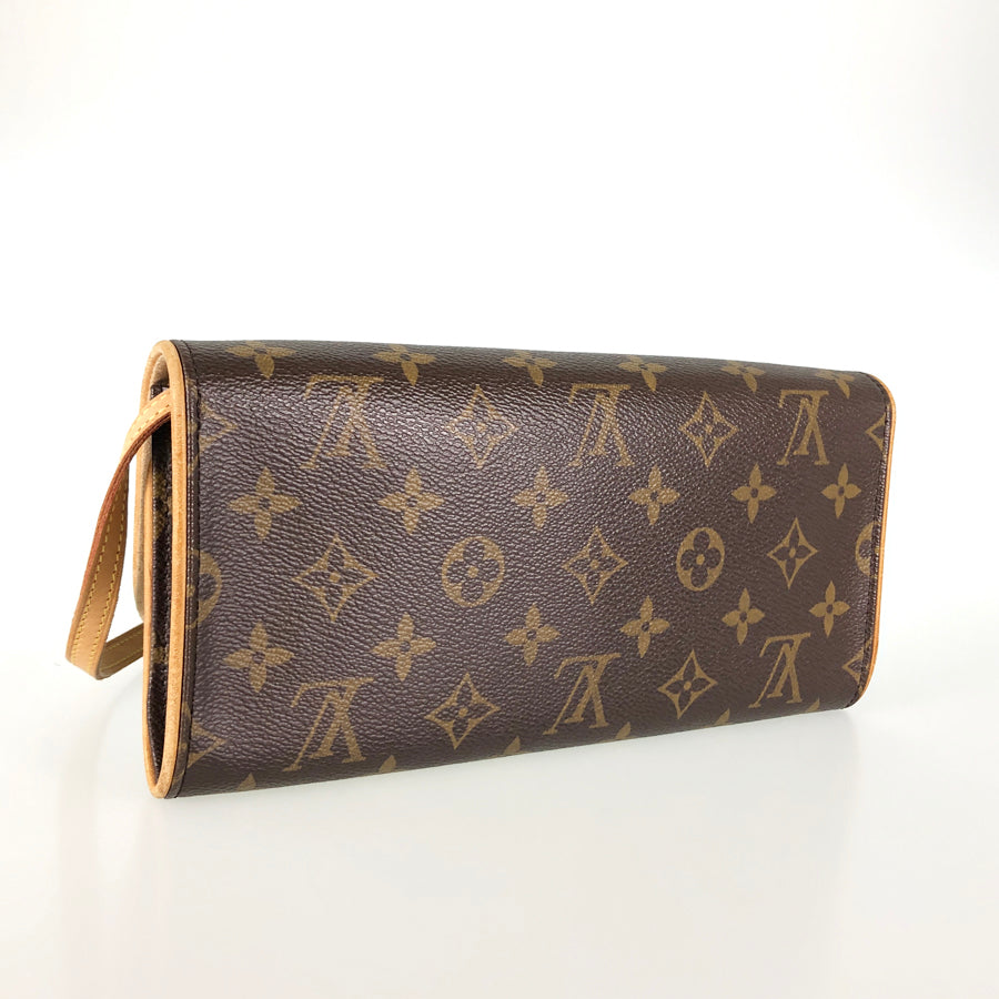 LOUIS VUITTON Monogram Pochette Twin GM M51852 Shoulder bag