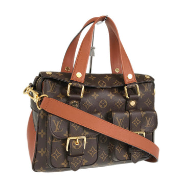 LOUIS VUITTON Monogram Manhattan M43481 Hand bag