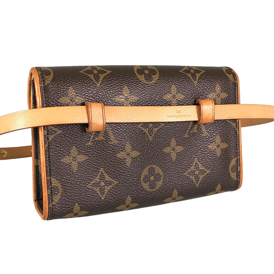 LOUIS VUITTON Monogram Pochette Florentine M51855 Waist pouch