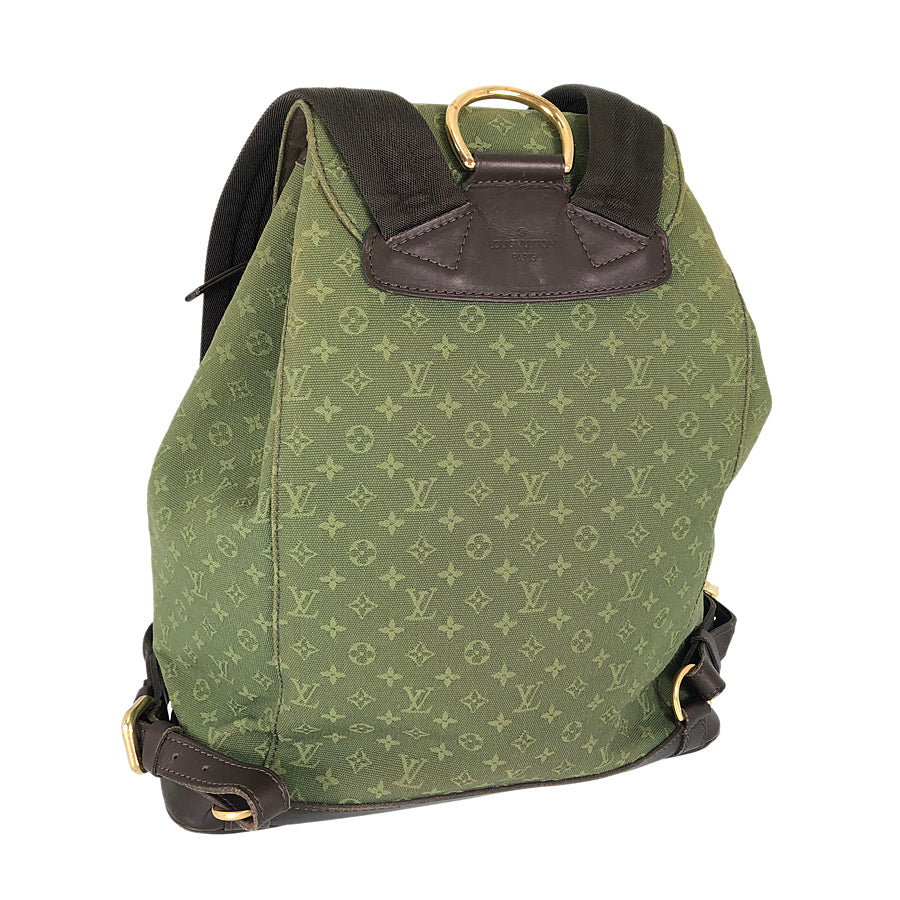 LOUIS VUITTON Monogram Mini Montsouris GM Backpack Backpack