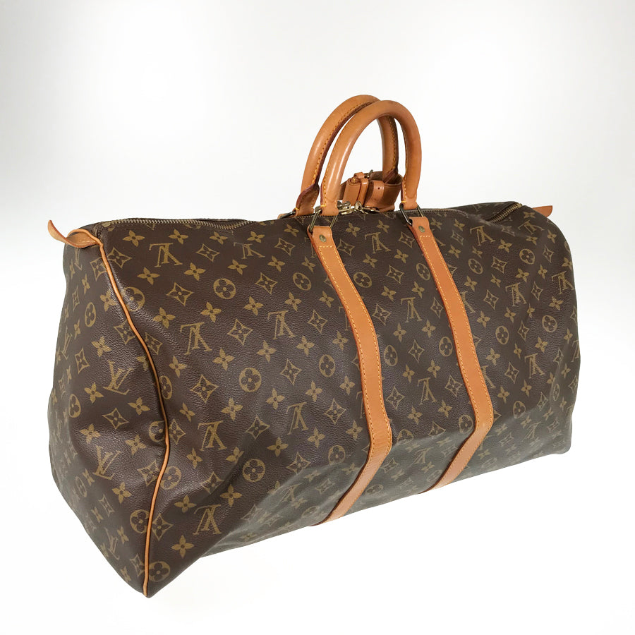 LOUIS VUITTON Monogram keepall55 Boston bag