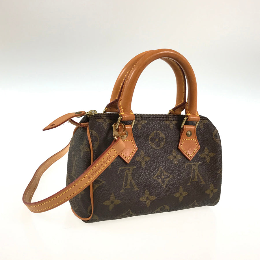 LOUIS VUITTON Monogram Mini Speedy M41534 Hand bag
