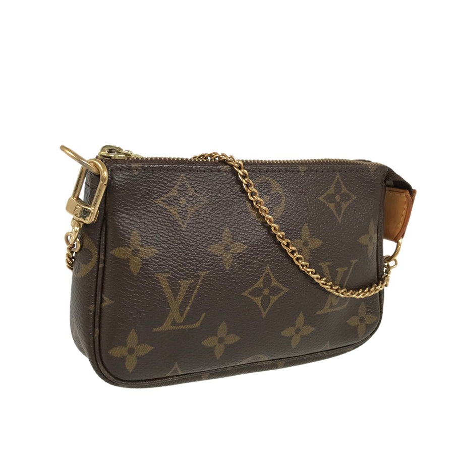 LOUIS VUITTON Monogram Mini Pochette Accessoires Pouch