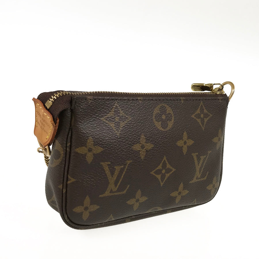 LOUIS VUITTON Monogram Mini Pochette Accessoires Pouch