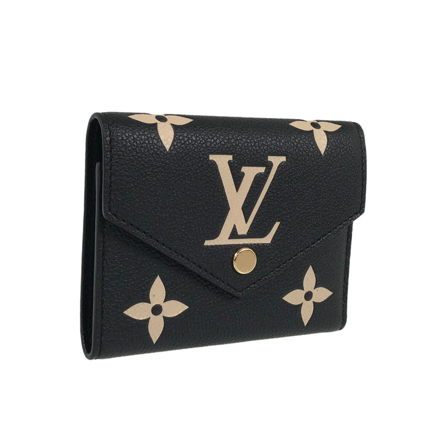 LOUIS VUITTON Monogram Empreinte Portefeiulle Victorine By color Tri-fold wallet
