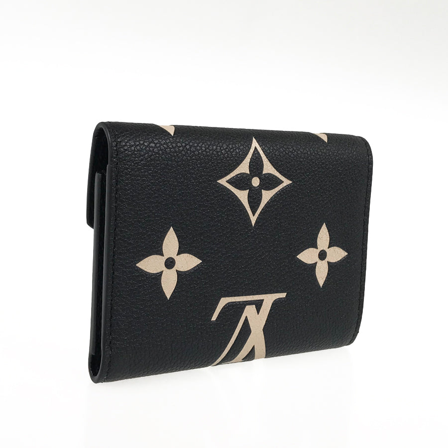 LOUIS VUITTON Monogram Empreinte Portefeiulle Victorine By color Tri-fold wallet