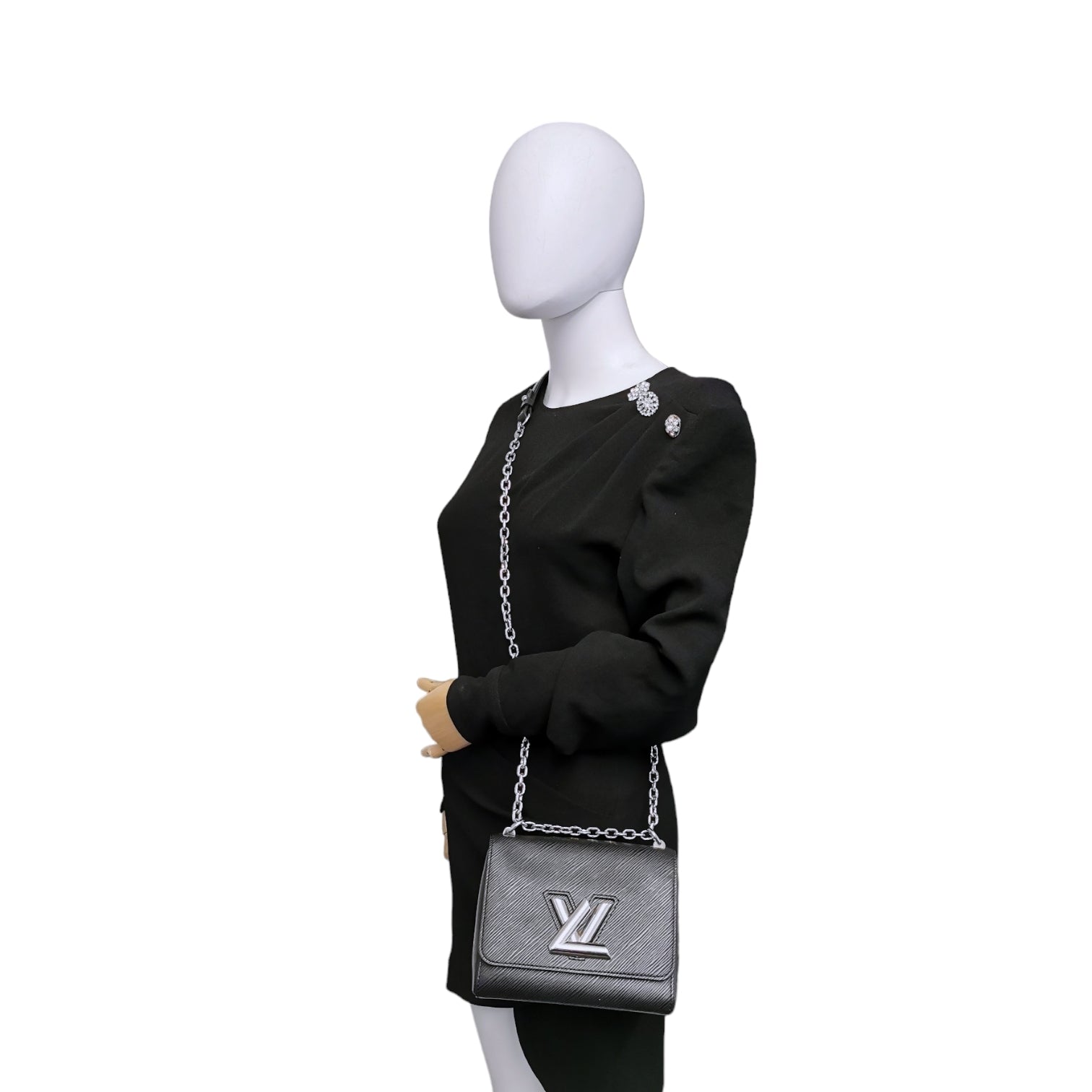 Louis Vuitton Twist PM Black Epi