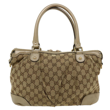 GUCCI GG Canvas Shoulder Bag Beige 247902  ro787