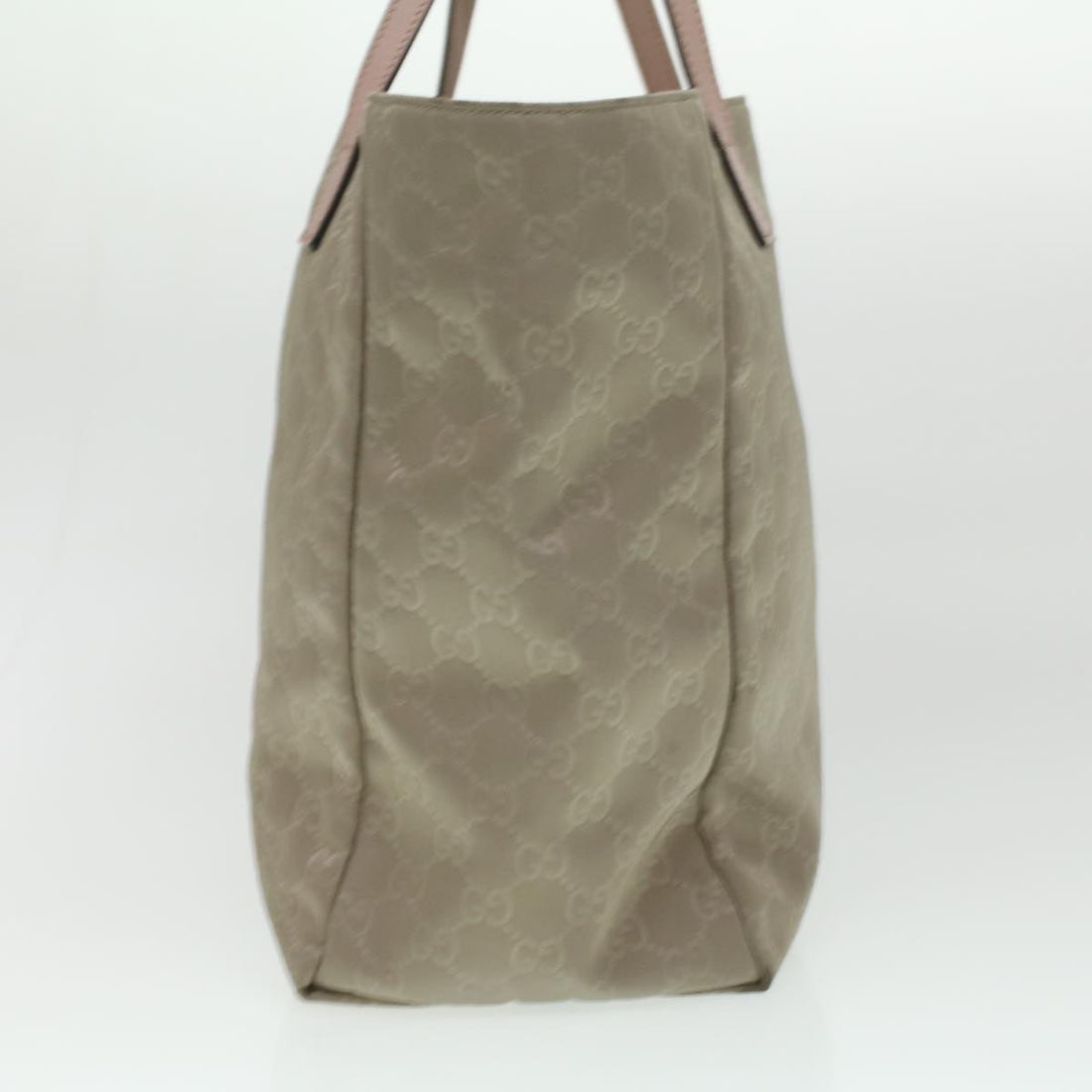 GUCCI GG Canvas Boston Bag Gray Pink 282439  ro917