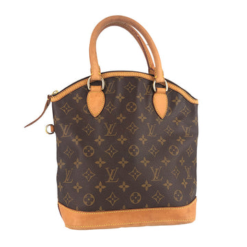 LOUIS VUITTON Monogram Lockit M40102 Hand bag