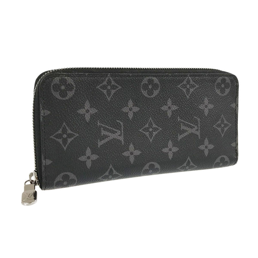 LOUIS VUITTON Monogram Eclipse Zippy Wallet Vertical M62295 Long wallet Round zipper